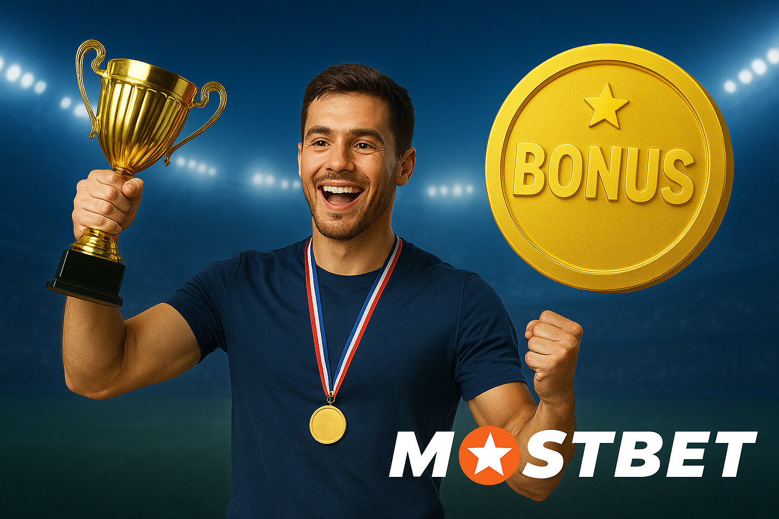 Bonusy bez vkladu od Mostbet pro sportovce BR Sport Centrum